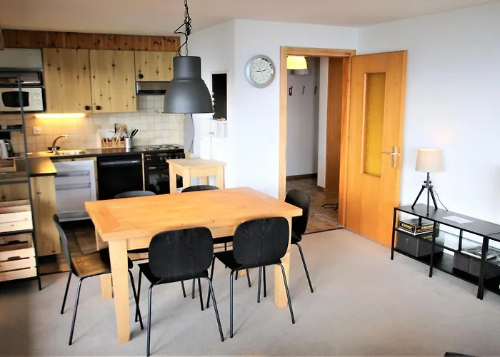 Oree Du Bois Ob A1 - Pleasant 6 Pers Apartment Veysonnaz